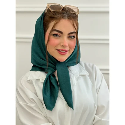 مینی اسکارف نخی ساده کوپرا
