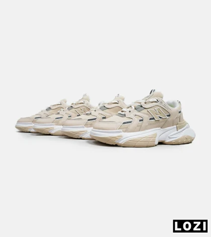 کفش کتانی مردانه و زنانه سفید کرم NEW BALANCE smith xvision v2