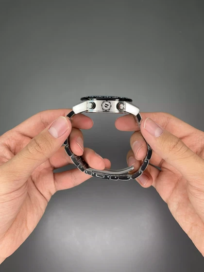 ساعت مچی تگ هویر کورنوگراف بند سیلور صفحه اسکلتون Tag Heuer