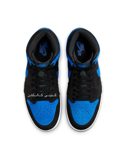 کتانی ویتنامی نایک ایر جردن وان ساق‌دار رویال ری امیجند nike air jordan 1 high OG Royal Reimagined