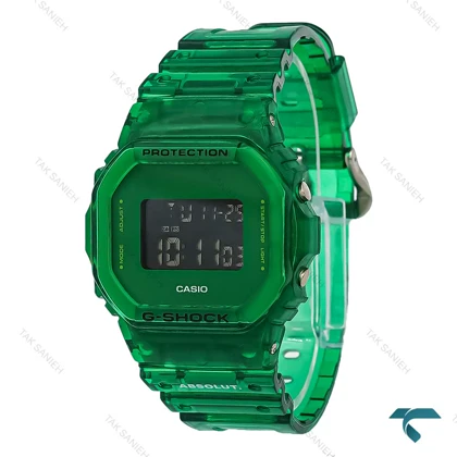ساعت جیشاک DW5600 دیجیتالی سبز GShock-8227-U