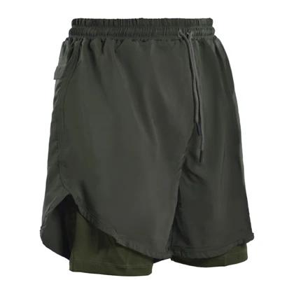 شلوارک کشاله دار ورزشی مردانه آندر آرمور مدل 4H0218 یشمی