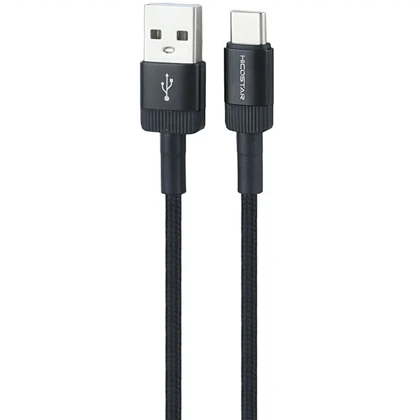 کابل تایپ سی هایکو استار HICOSTAR مدل 146C جریان 3 آمپر یک متر