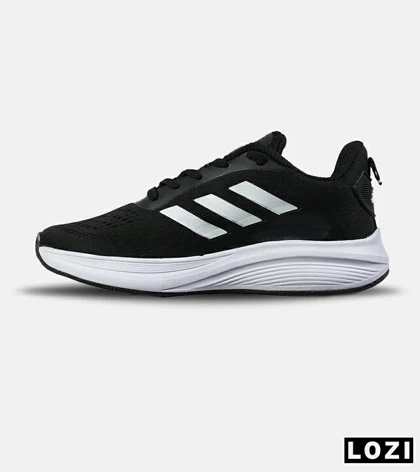 کفش کتانی مردانه و زنانه مشکی سفید ADIDAS BONCE مدل 7468