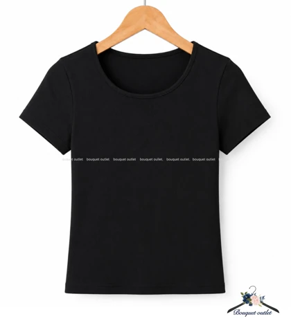 تیشرت مشکی کبریتی H&M