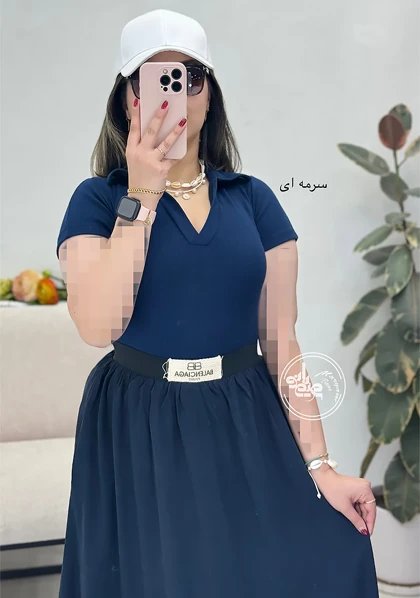 تیشرت یقه انگلیسی