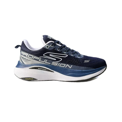 کتانی اسپرت ورزشی مردانه مدل اسکیچرز Skechers رنگ سرمه‌ای کد 51457