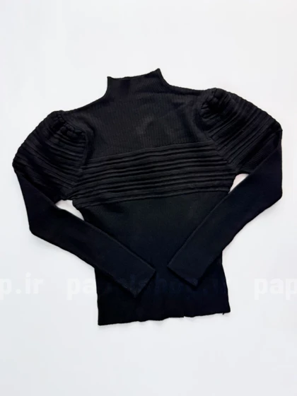 بلوز اسکی بافت گپ آستین بلند