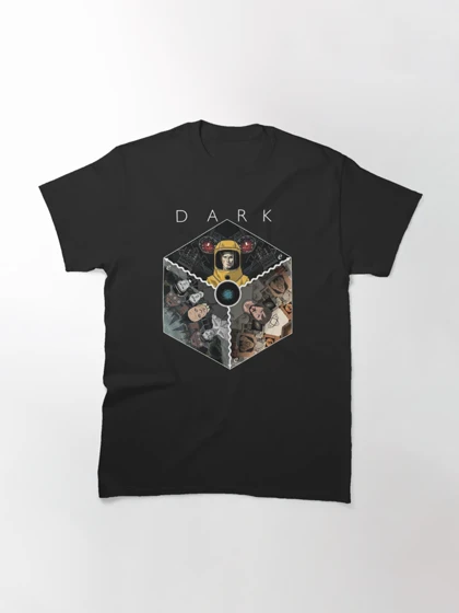 تیشرت کلاسیک دارک | تیشرت CLASSIC DARK طرح Dark Netflix کد 110947