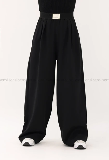 شلوار بزایاق کمر کش کد1005183