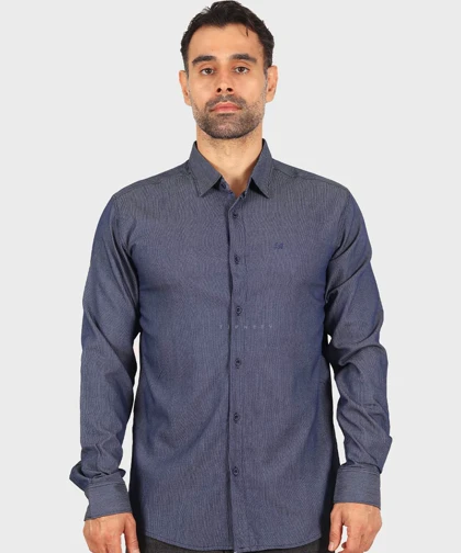 پیراهن مردانه کبریتی و آستین بلند 0367