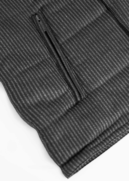 پافر دیپلمات مشکی طوسی