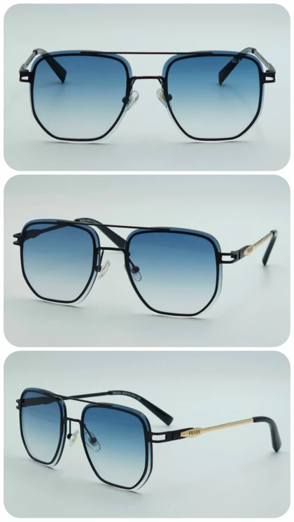 عینک آفتابی مردانه و زنانه پرادا Prada SPS06QS ، عینک UV400