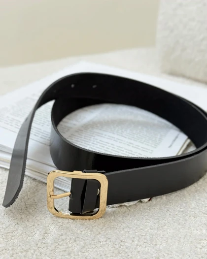 کمربندچرم مربعی