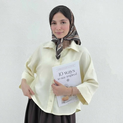 شومیز زنانه باکسی استایل | آی بولک