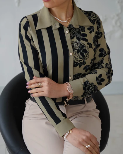 شومیز طرحدار