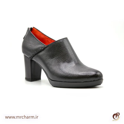 کفش پاشنه‌دارتمام چرم mrc2113-07