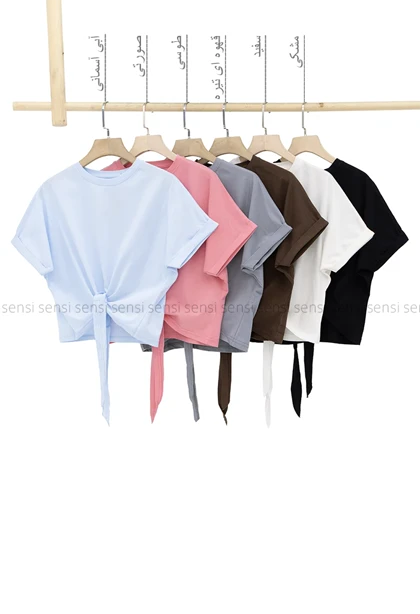 کراپ پنبه جلو گره‌ای