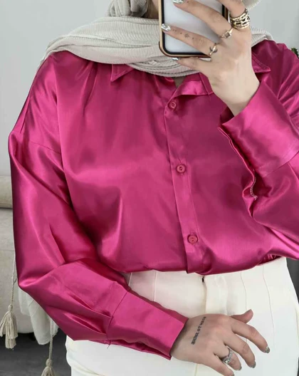 شومیز ساتن (73) کد3179
