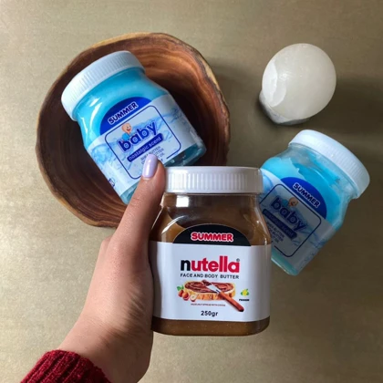 کره بدن بیبی baby و notella نوتلا