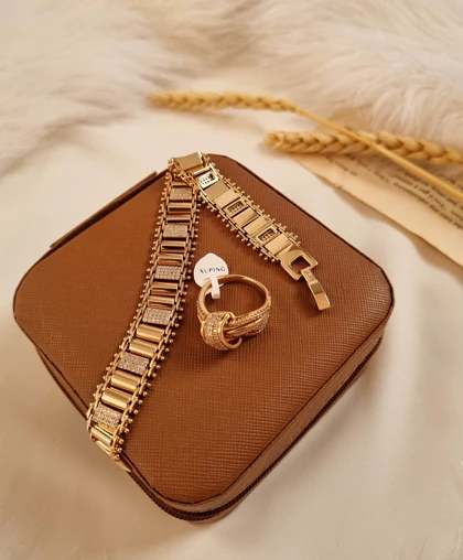 دستبند طرح طلا ژوپینگ S14