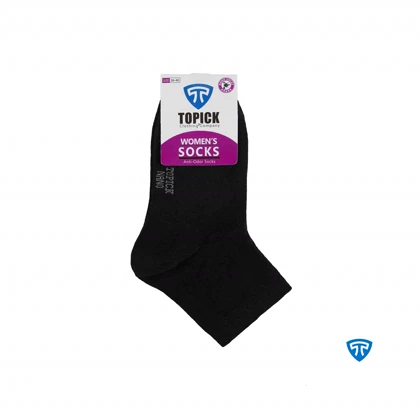 جوراب زنانه نیم ساق نانو تاپیک