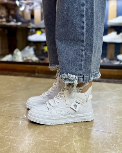 کتانی زنانه ونس ساق‌دار لوکیانا