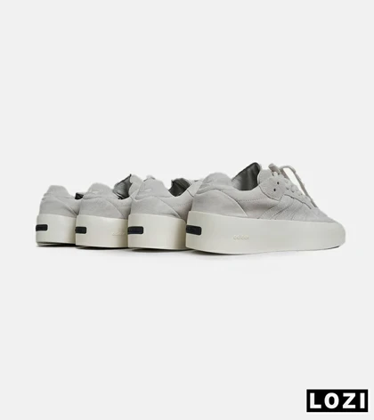 کفش کتانی مردانه طوسی کرم ADIDAS X Fear of God Athletics ’86 Lo Clay