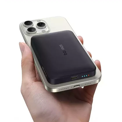 پاور بانک 10000 وایرلس باسئوس Baseus مدل P1008210E313 توان 22.5 وات