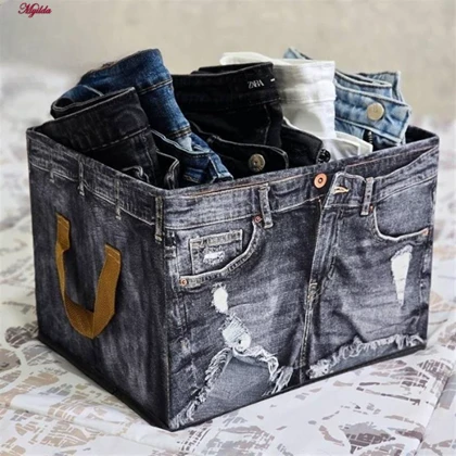 ارگانایزر مدل باکس شلوار مای هوم طرح شلوار جین کد 12499
