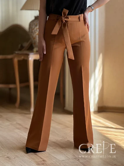 شلوار کرپ دمپا گشاد قد 104