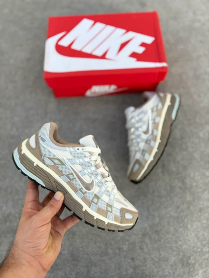 کتانی نایک p6000 خاکی Nike p_6000 Running khaki
