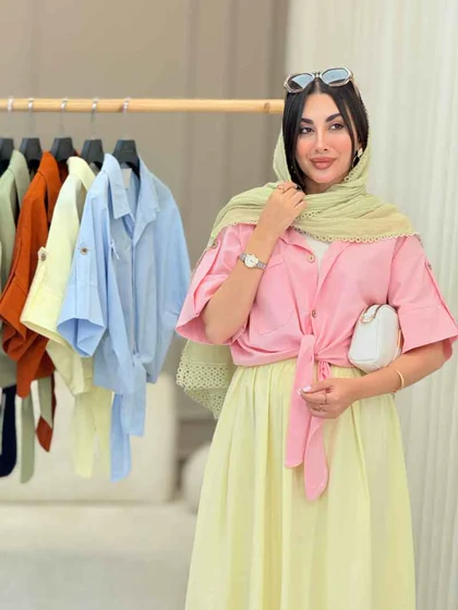 شومیز گره‌ای نورسا