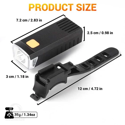 چراغ جلوی جلو دوچرخه شارژی XY-820