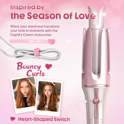 فر کننده مو شیگلم SHEGLAM مدل Cupid's Charm قطر 32 میلی متر