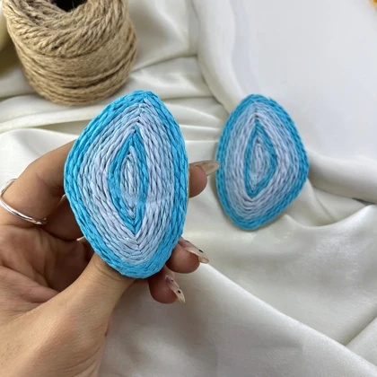 گوشواره زنانه مدل حصیری آناهیتا