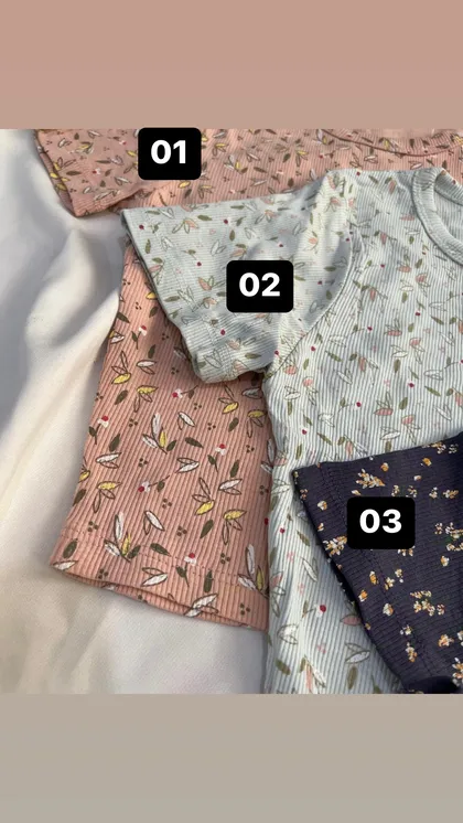 کراپ گل‌دار zara