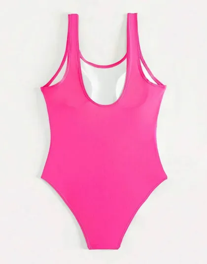 مایو زنانه ضد کلر کبریتی برند SHEIN شین اورجینال