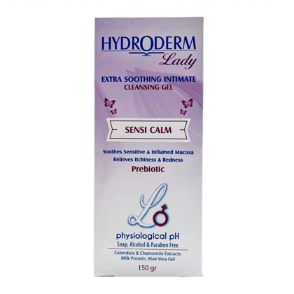ژل بهداشتی بسیار ملایم بانوان هیدرودرم Hydroderm مدل Sensi Calm