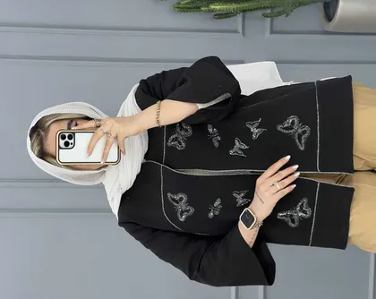 کت مغزی دوزی پروانه ای (89)کد3523