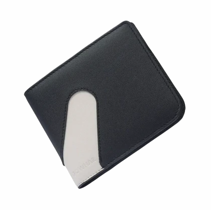 کیف پول ویکتوری سفید - مشکی