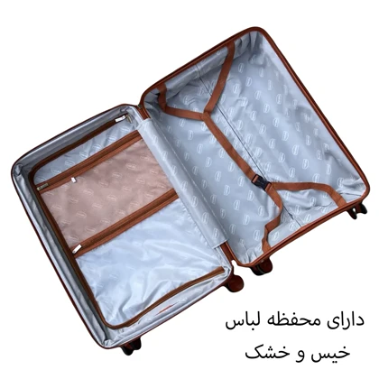 چمدان نشکن تیتان پلورا مدل TITANPLORA - TP6600L Universal Travelle سایز بزرگ