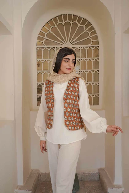 وست زنانه جلیقه مدل ریما