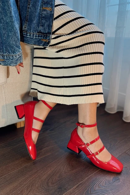 کفش پاشنه‌بلند کلاسیک زنانه polka-store polka-store