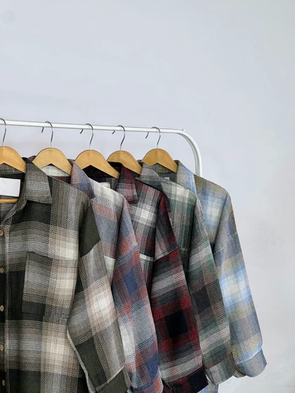 مانتو چهارخونه گلبرگ 2