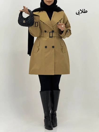 3707-بارانی آستردار دانهیل