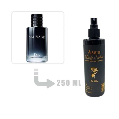 بادی اسپلش عطر ادکلن دیور ساواج مردانه 250 میل Dior Sauvage for Men 250ml