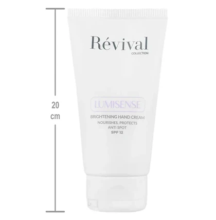 کرم روشن کننده دست SPF12 رویوال 50 میل