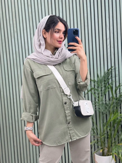 مانتو کتان ترانه