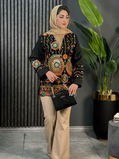 کت سوزندوزی مهدخت کد 1764